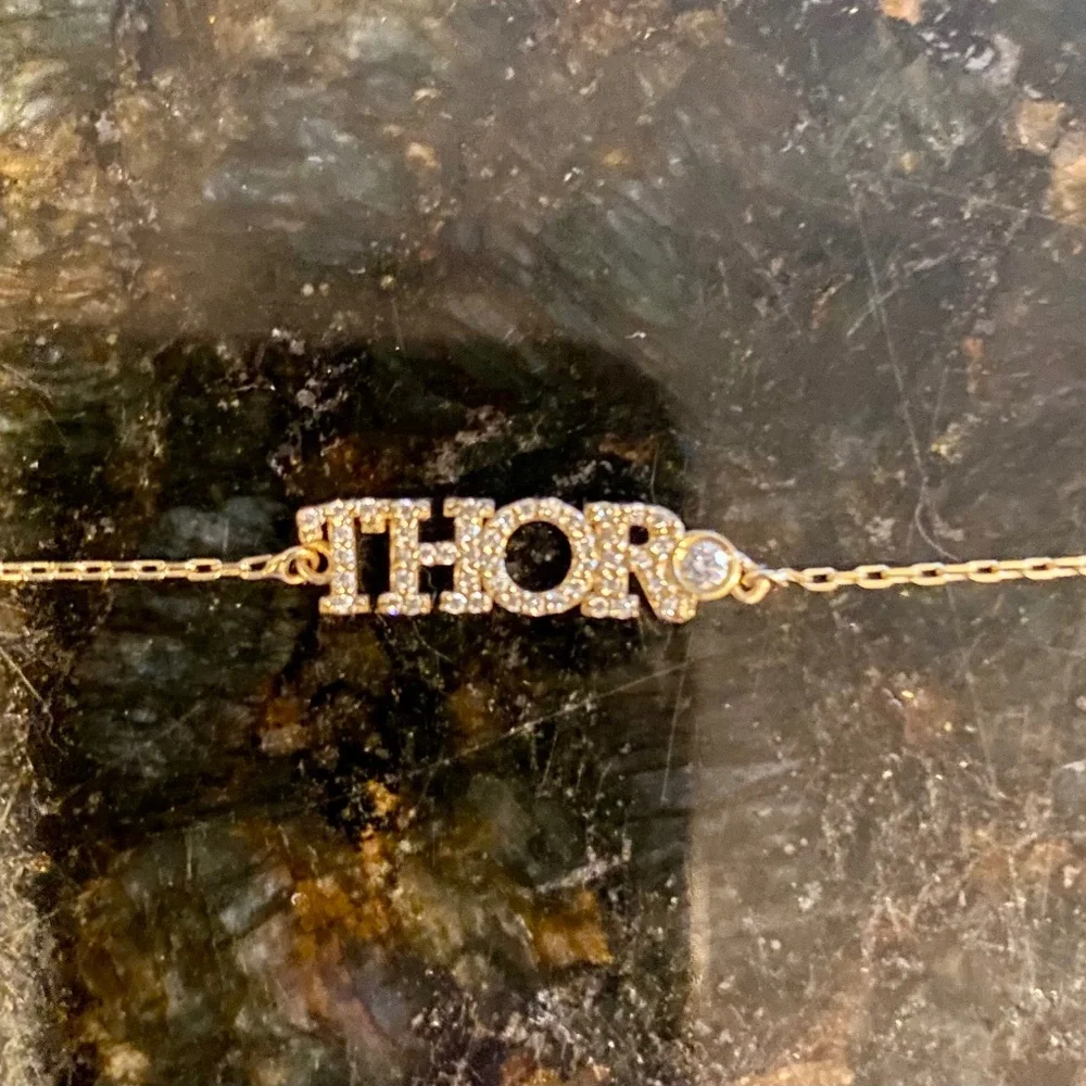 14K Yellow Gold & Diamond “THOR” Bracelet - Picture 1 of 5